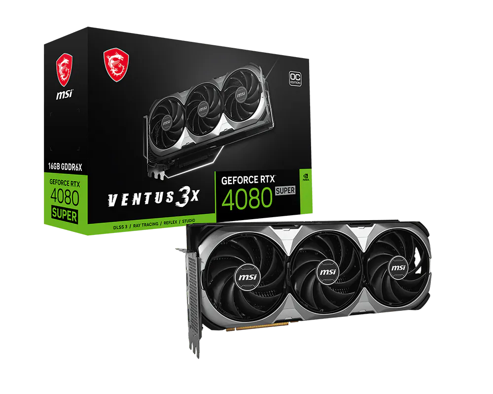MSI GeForce RTX 4080 SUPER 16G VENTUS 3X OC